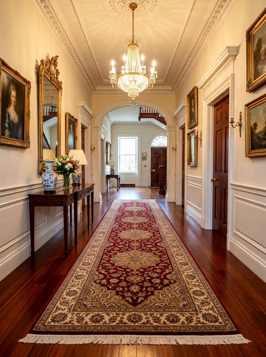 Traditional Persian runner - 30 hallway runner ideas