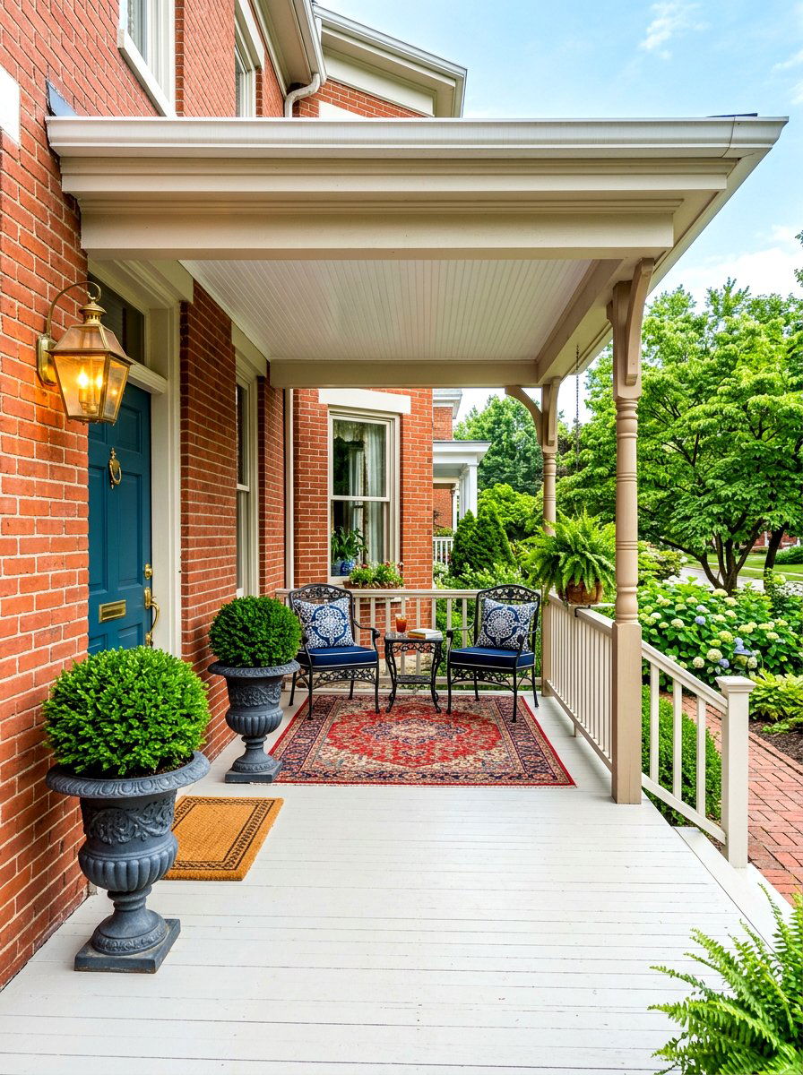 Traditional Side Porch - 30 side porch ideas