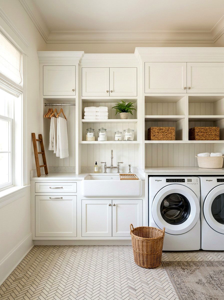 Traditional Style Laundry Closet - 30 laundry closet ideas