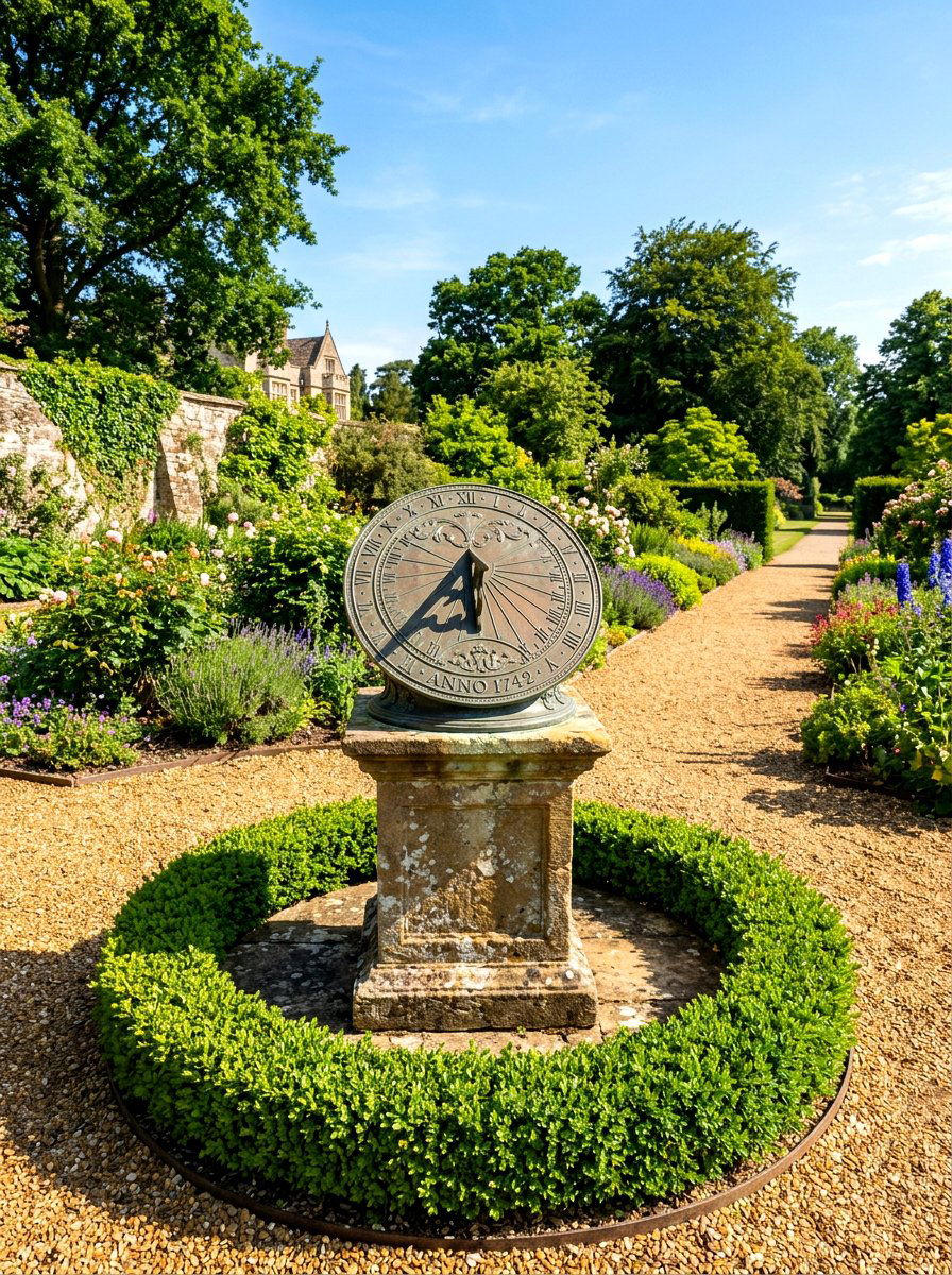 Traditional Sundial - 30 English garden ideas