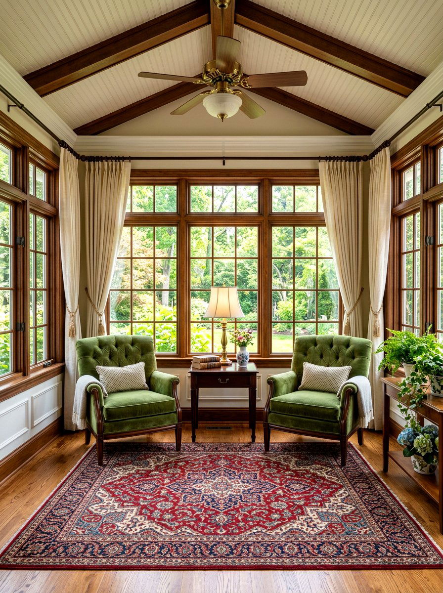 Traditional Sunroom - 30 sunroom decor ideas