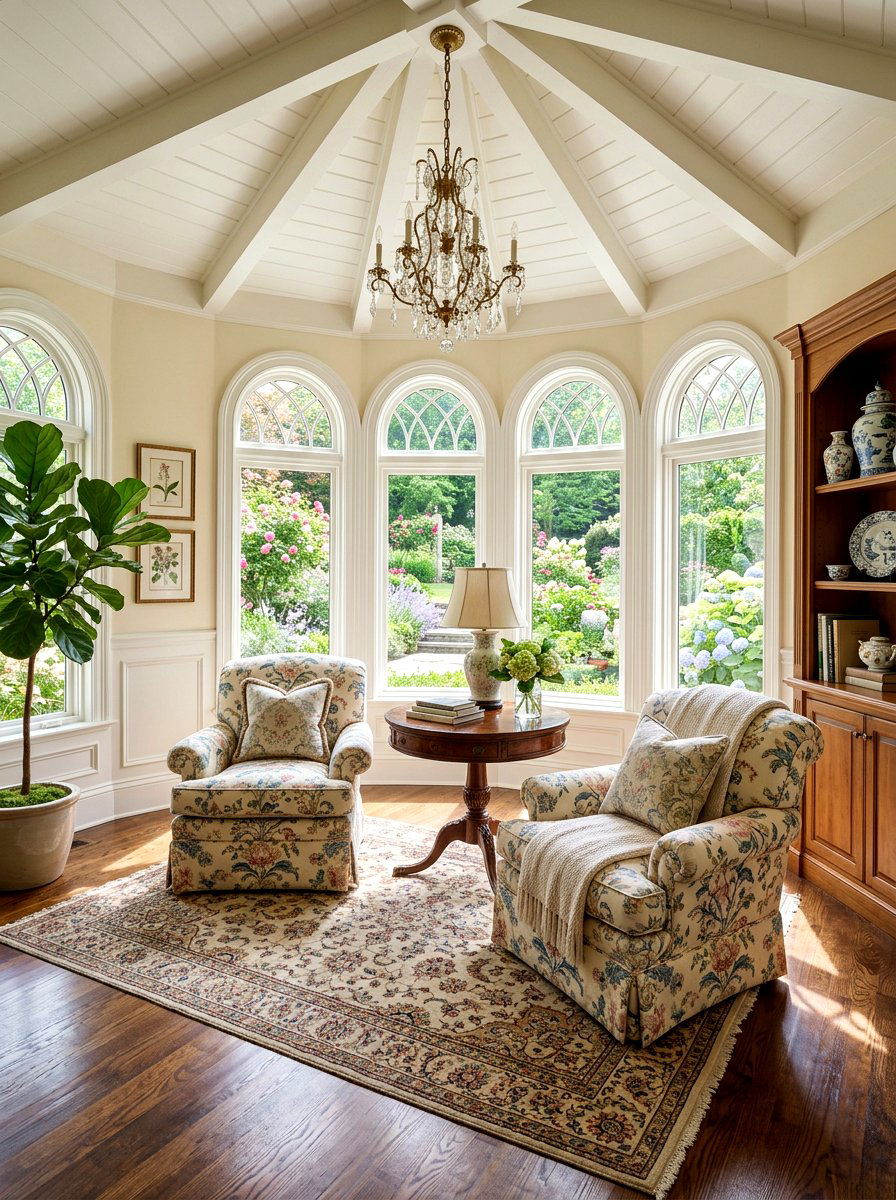 Traditional Sunroom Decor - 30 bright sunroom ideas