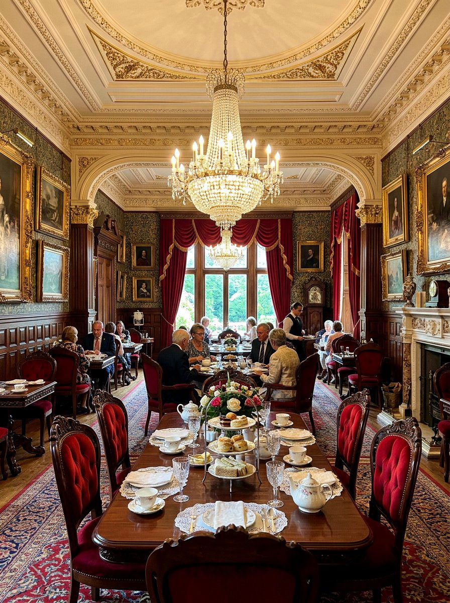 Traditional Victorian Tea Room - 30 English tea room ideas