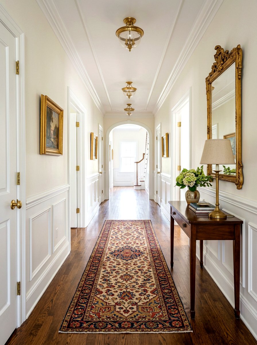 Traditional White Wainscoting - 30 wall panel molding ideas