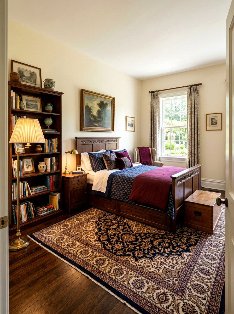 Traditional Wooden Trundle Bed - 30 trundle guest room ideas