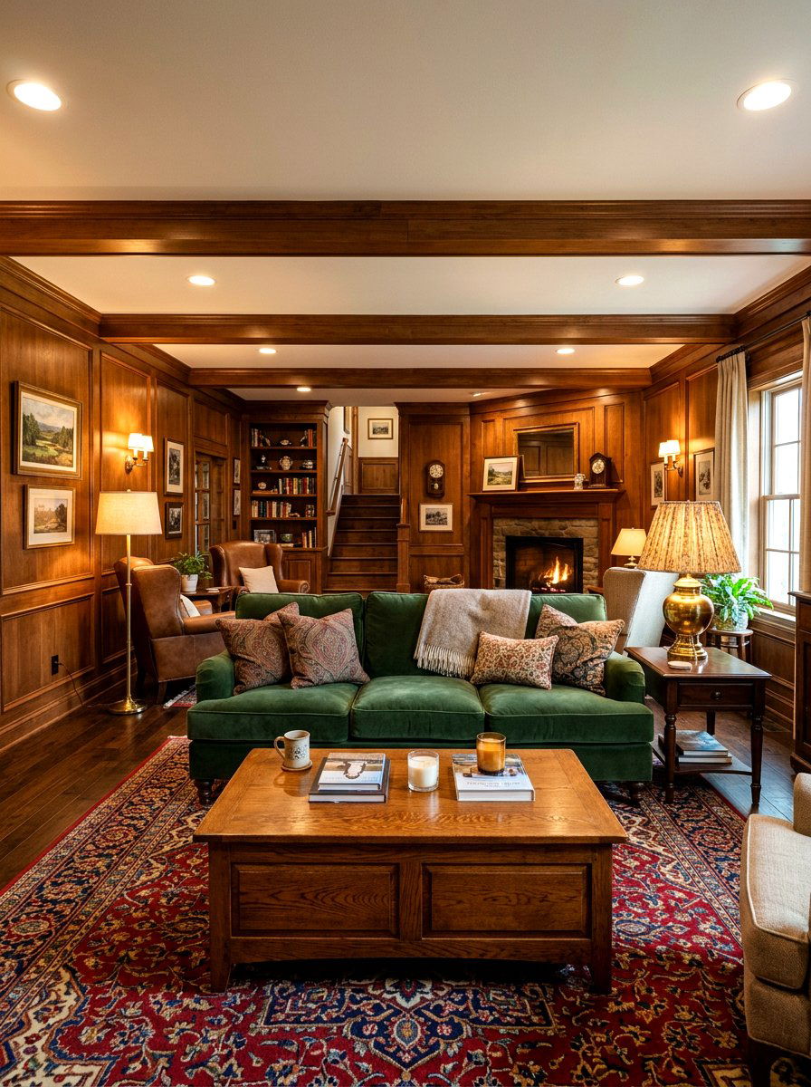Traditional basement family room - 30 basement family lounge ideas