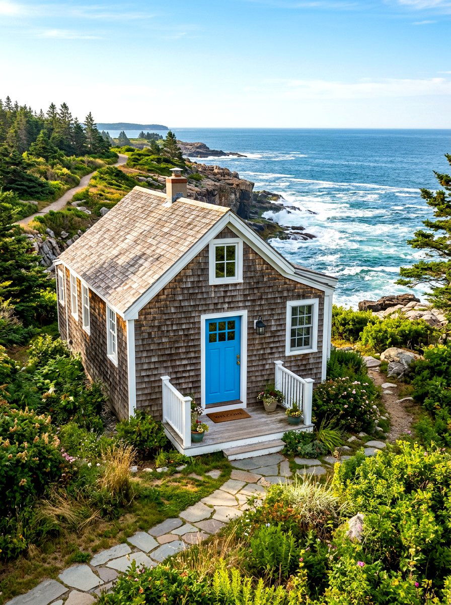 Traditional cedar shingle cabin - 30 cabin exterior ideas