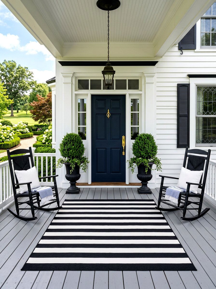 Traditional classic porch - 30 seasonal front porch ideas