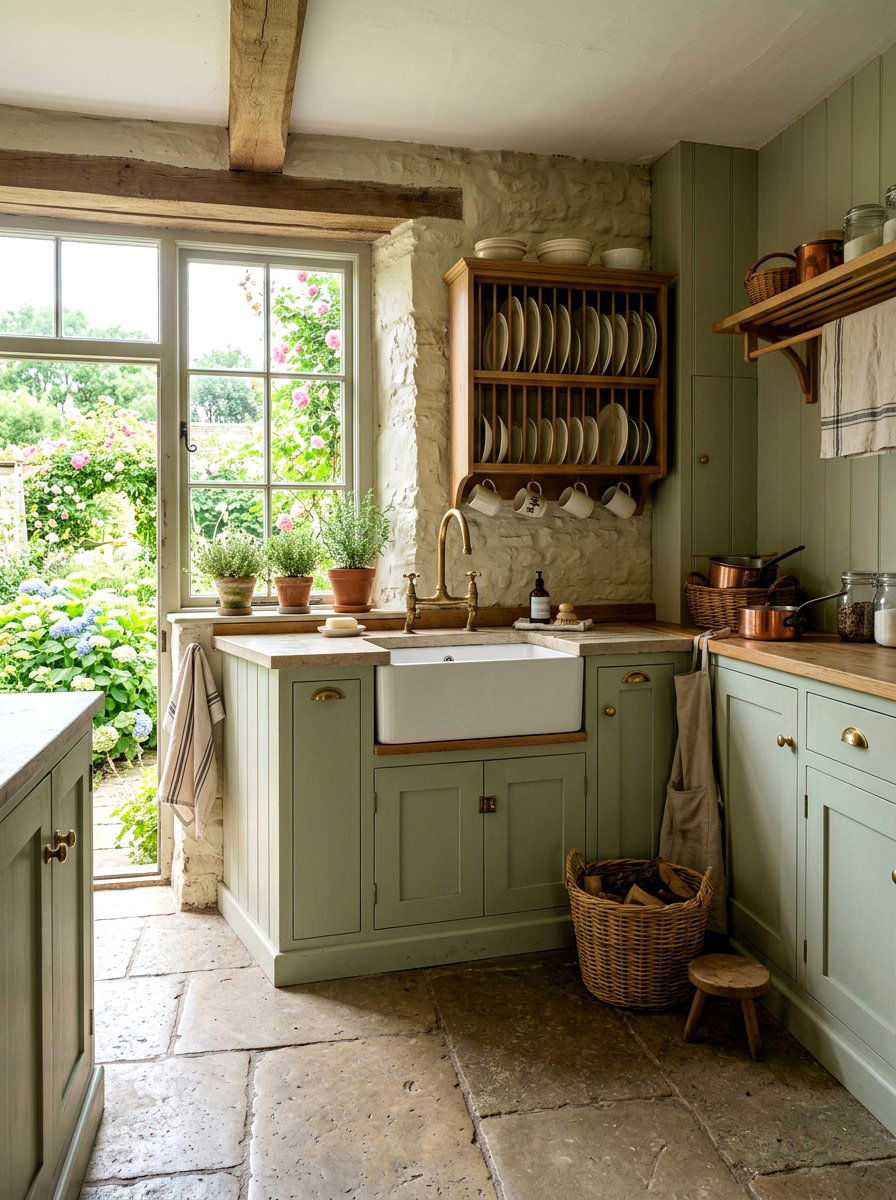 Traditional english scullery - 30 scullery kitchen ideas