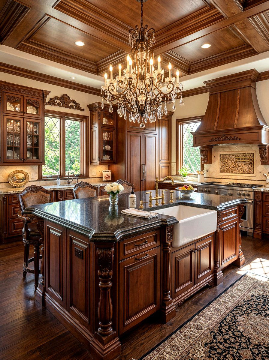 Traditional kitchen island with sink - 30 kitchen island with sink ideas