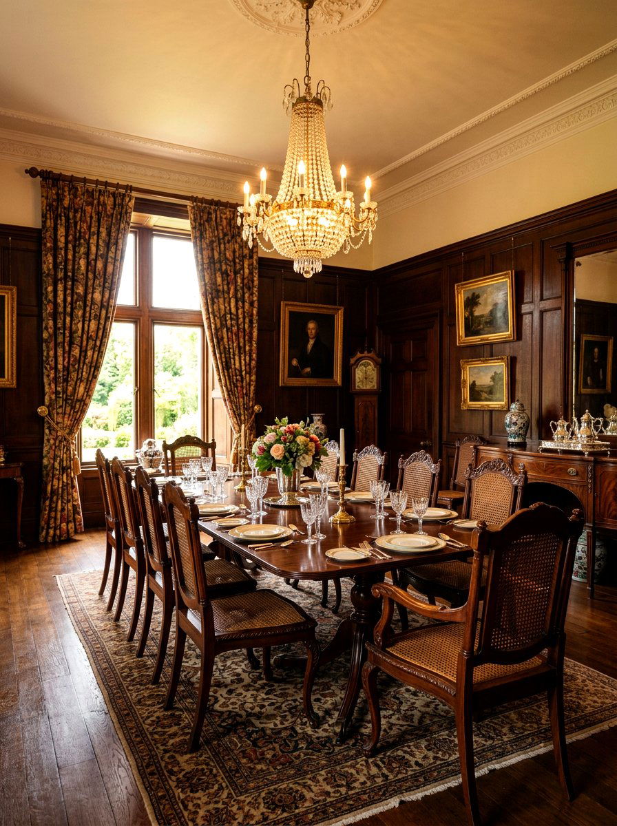 Traditional mahogany cane chairs - 30 cane dining chair ideas