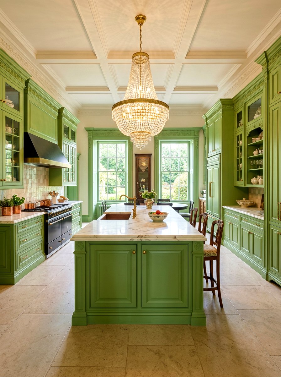 Traditional pistachio kitchen style - 30 pistachio kitchen ideas