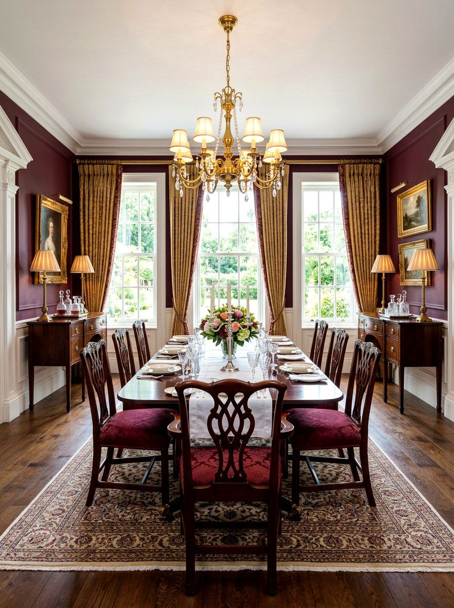 Traditional rectangular dining room - 30 rectangular dining room ideas