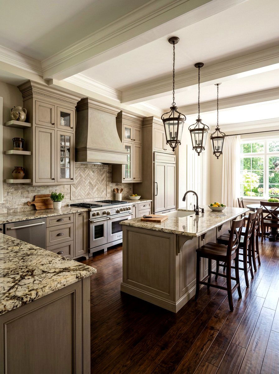 Traditional stone gray kitchen - 30 stone gray kitchen ideas