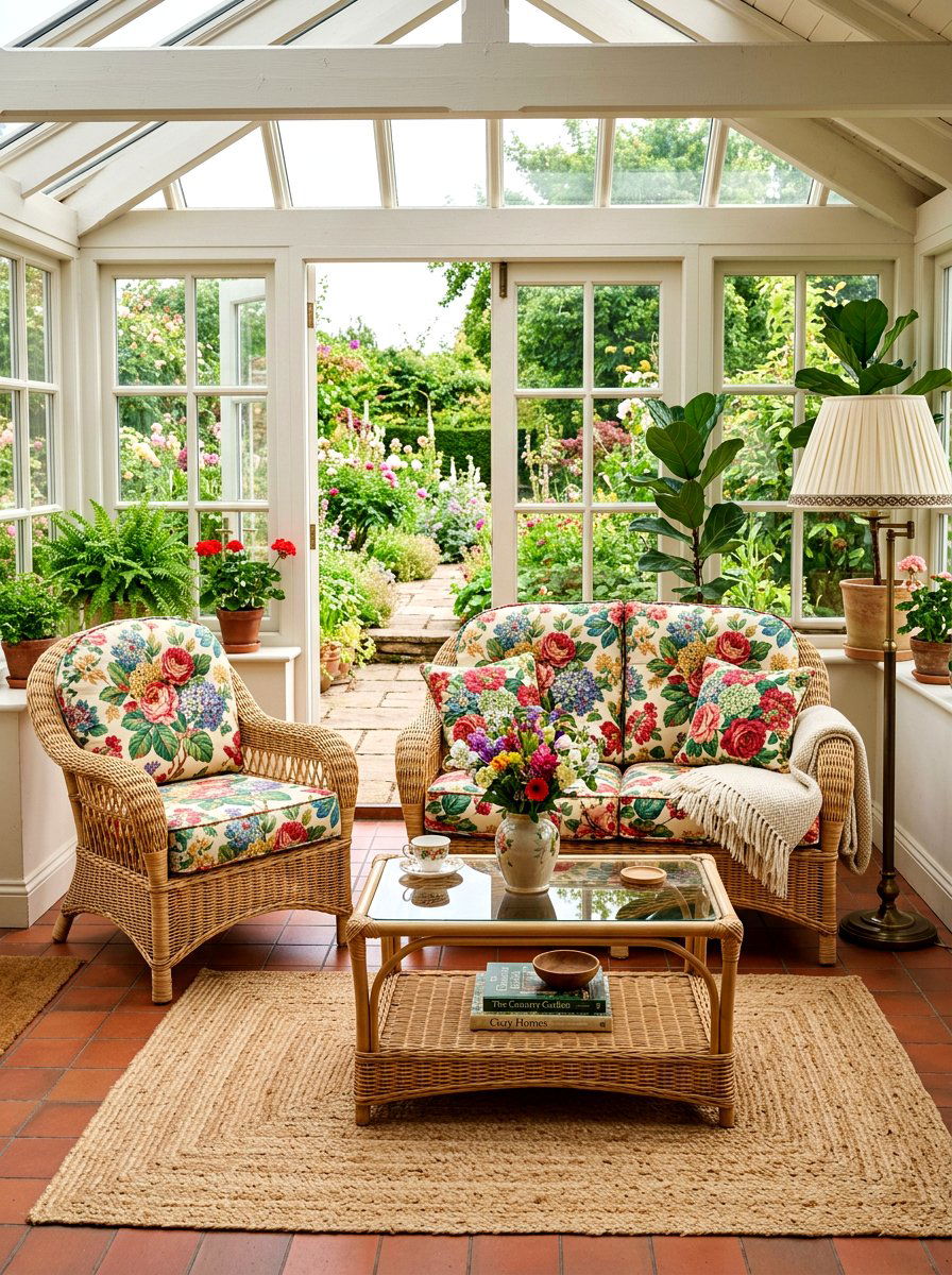 Traditional sunroom furniture - 30 four season room ideas