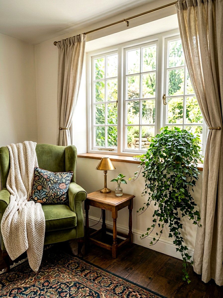 Trailing Ivy Window - 30 windowsill garden ideas