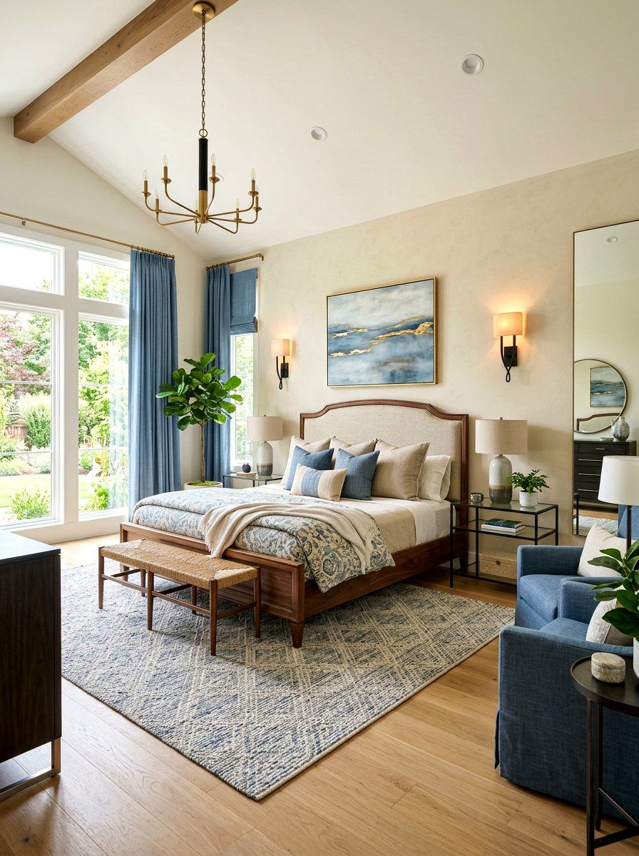 Transitional Bedroom - 30 collected bedroom decor ideas