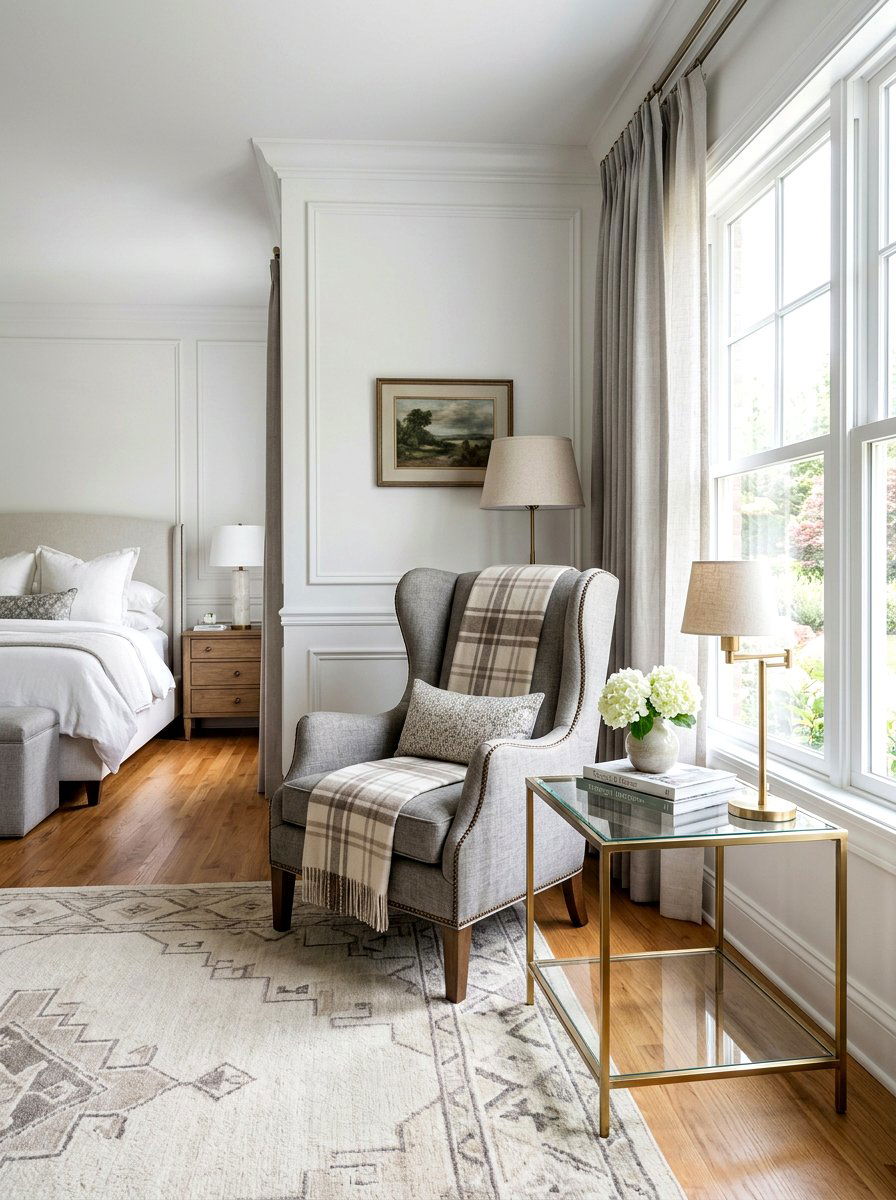 Transitional Bedroom Sitting Room - 30 bedroom dressing lounge ideas
