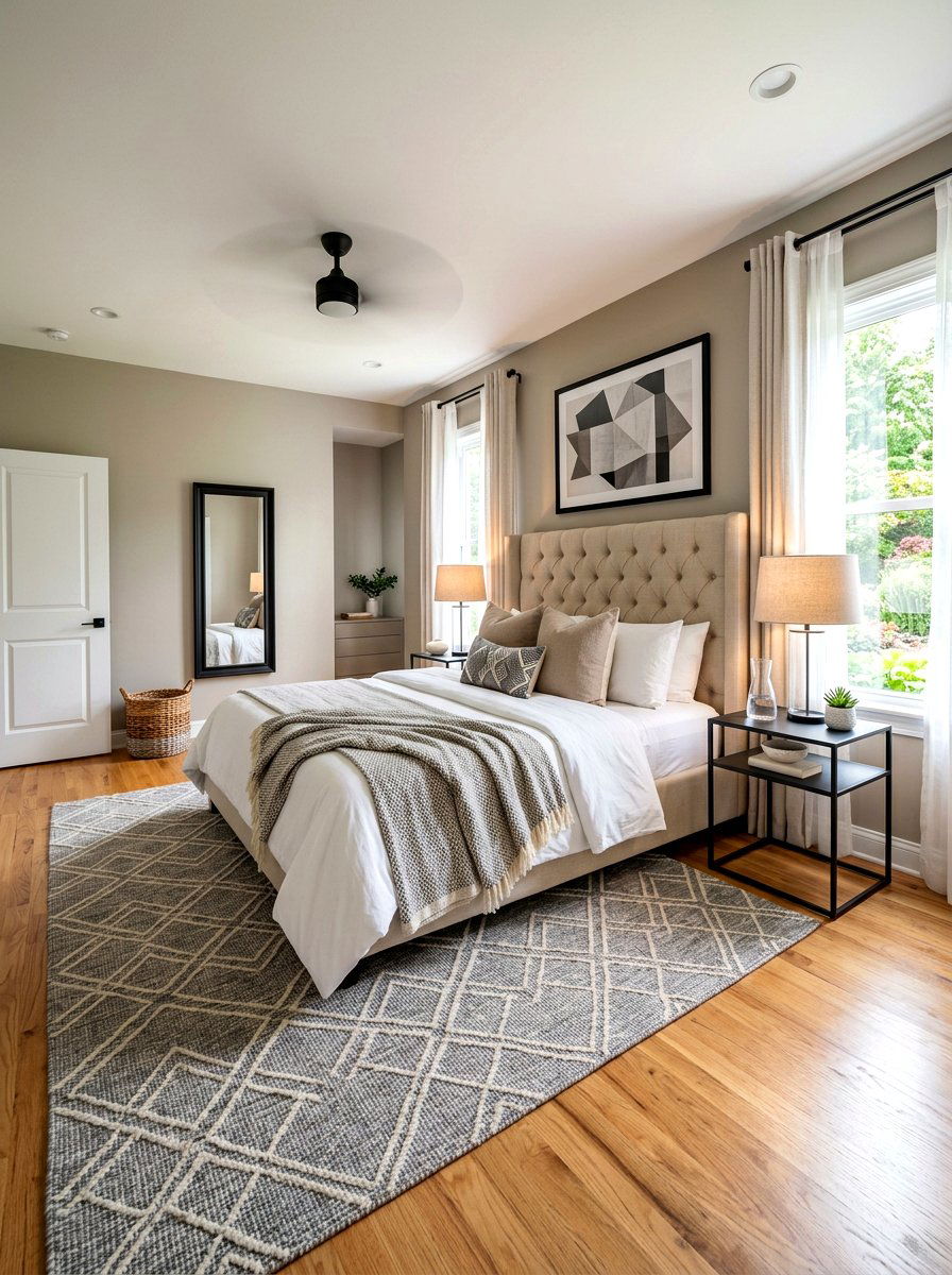 Transitional Bedroom - 30 bedroom makeover ideas