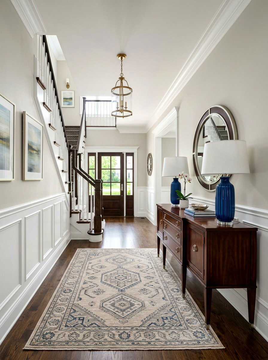 Transitional Entry Hall - 30 foyer ideas