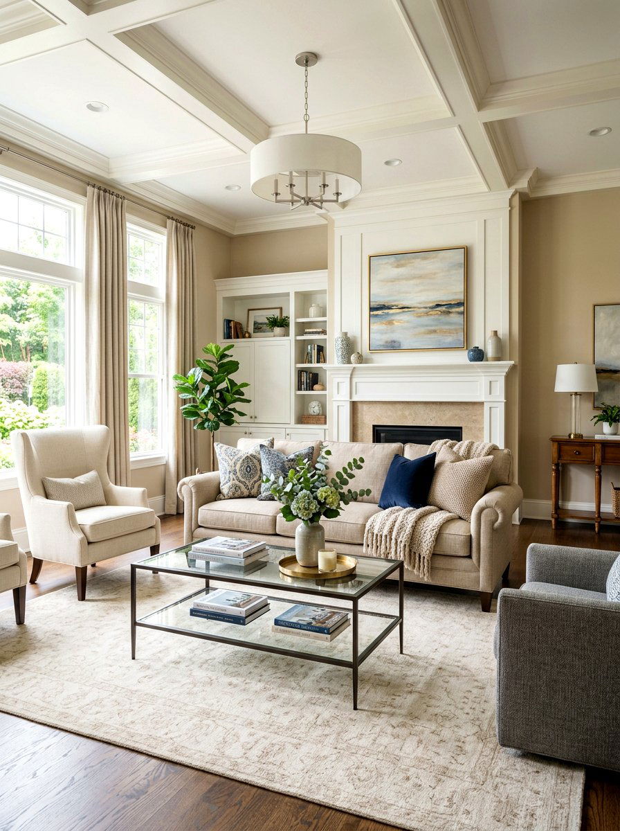 Transitional Family Room Style - 30 family room decor ideas