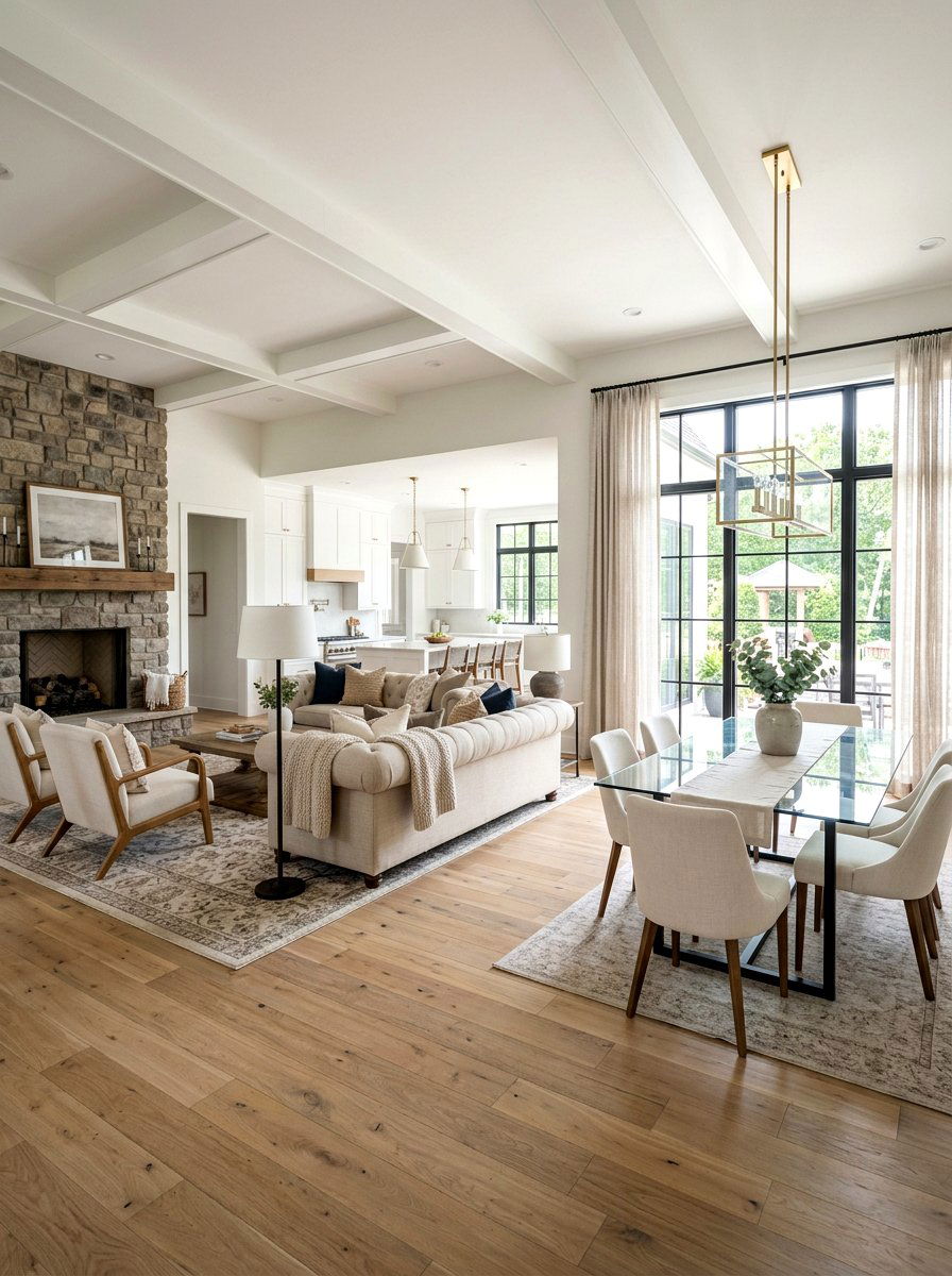 Transitional Great Room Decor - 30 great room ideas