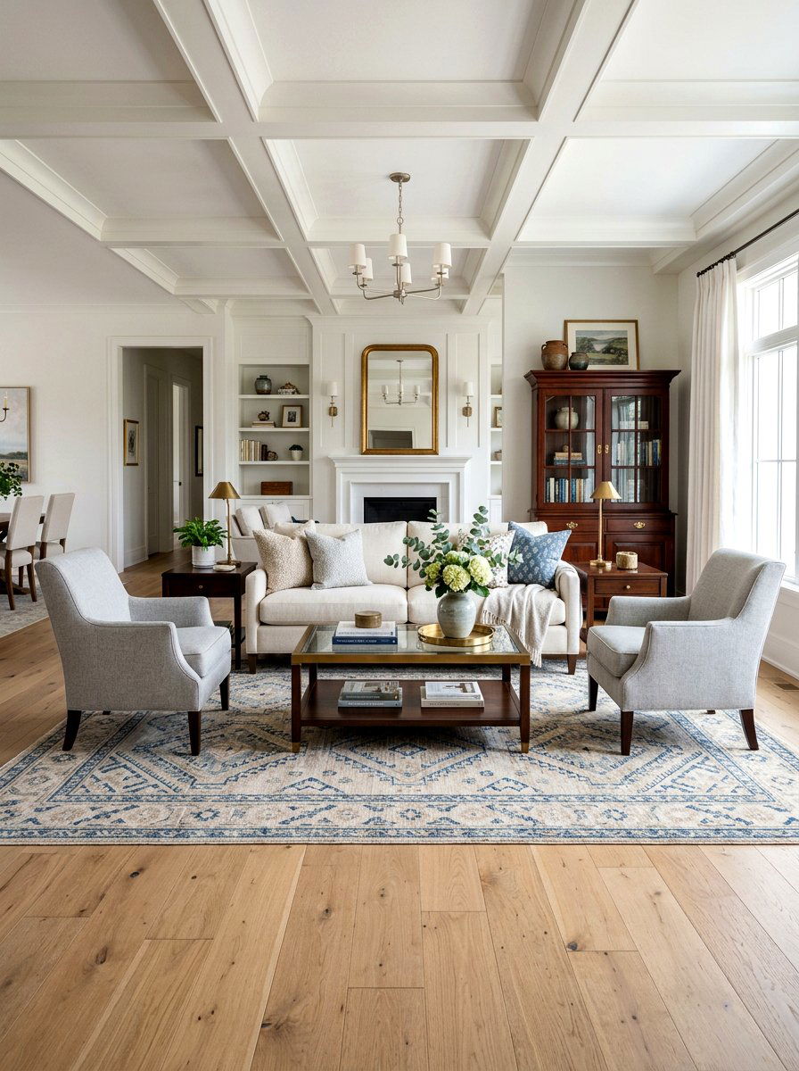 Transitional Living Room - 30 apartment living room ideas