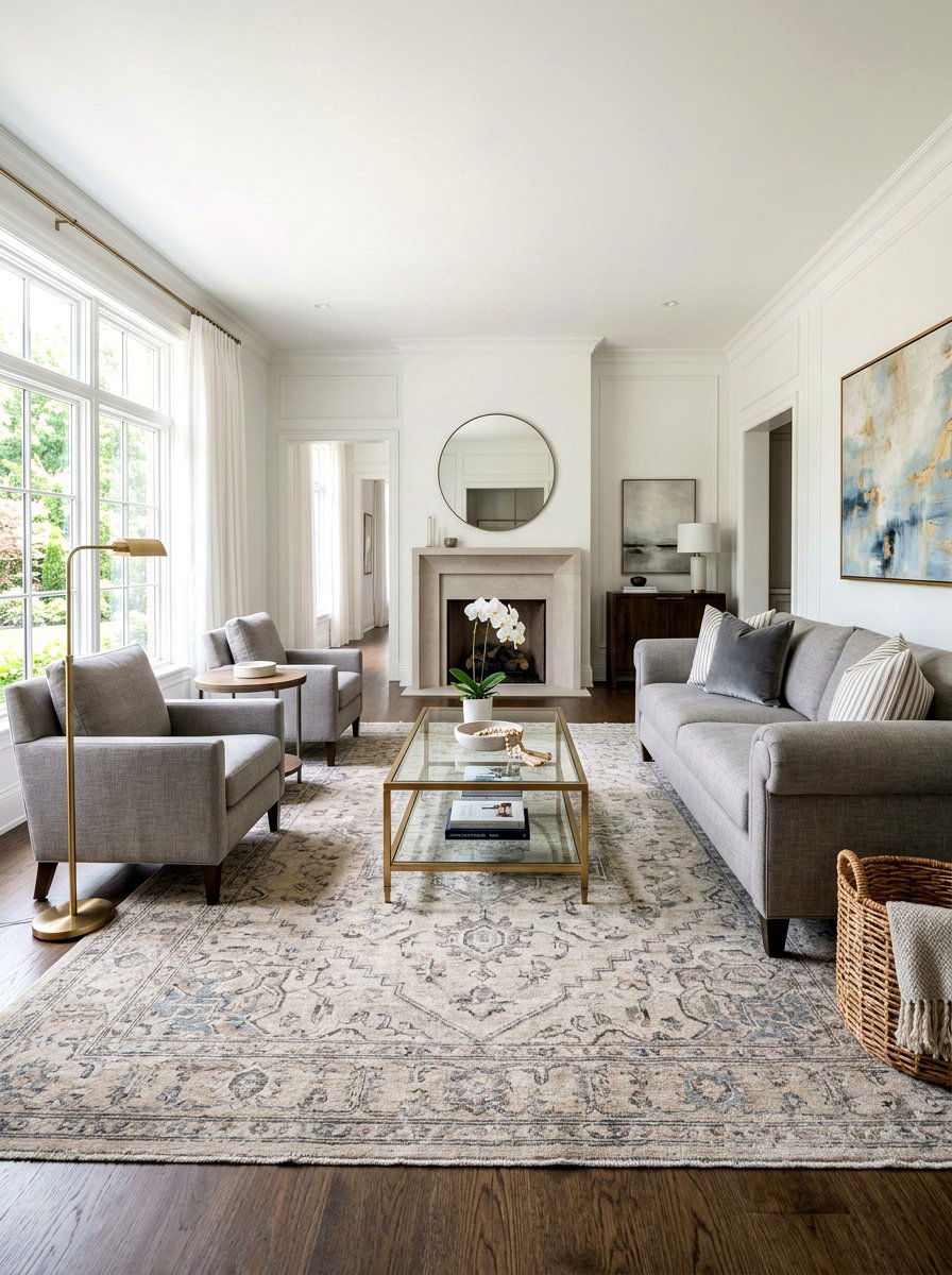 Transitional Minimalist Living Room - 30 minimalist living room decor ideas