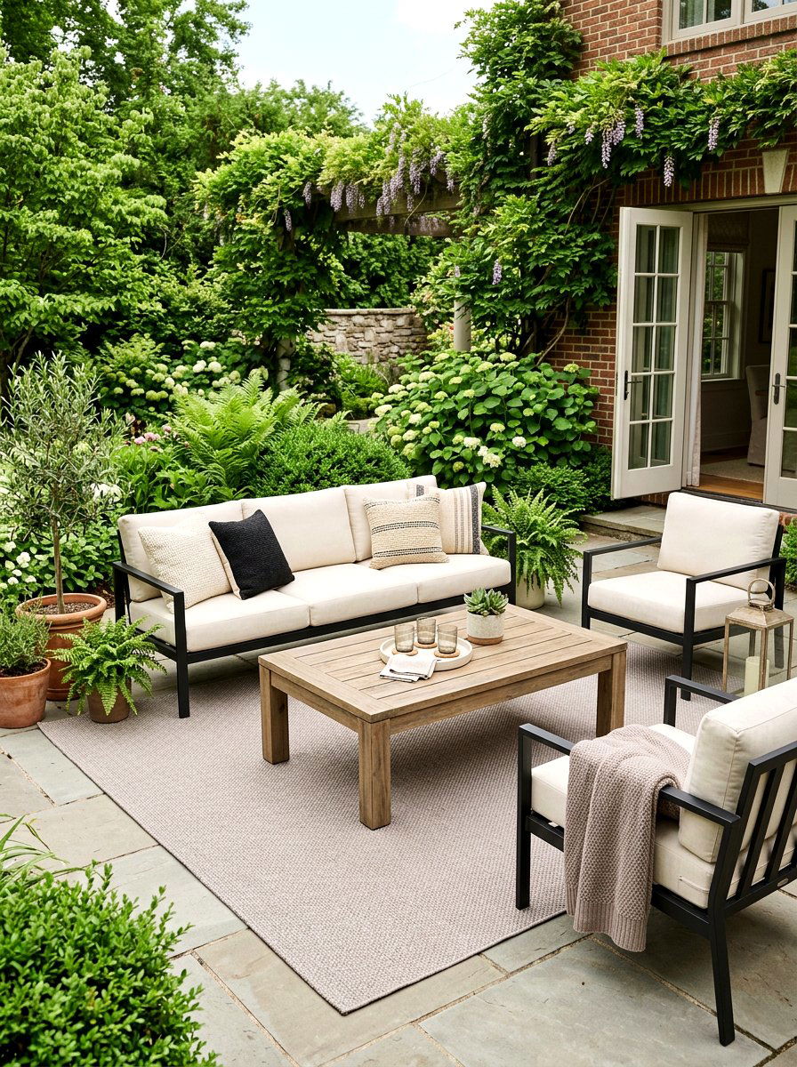 Transitional Patio Furniture - 30 transitional patio ideas