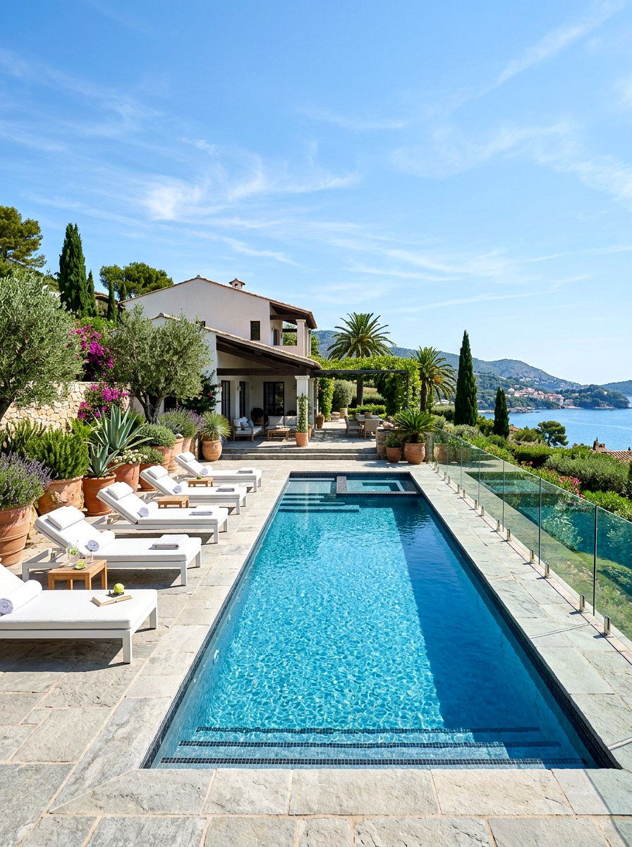 Transitional Patio Pool - 30 transitional patio ideas