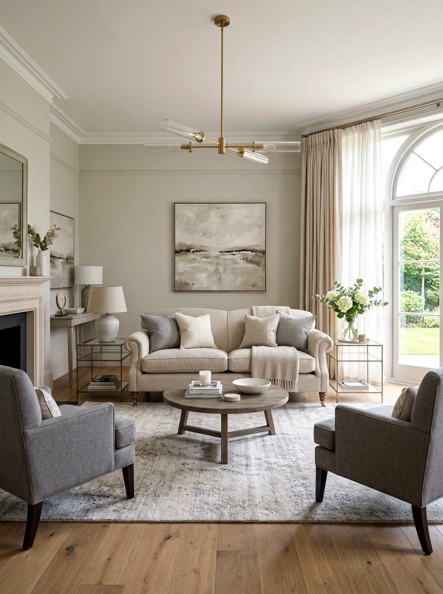 Transitional Sitting Room - 30 parlor room ideas