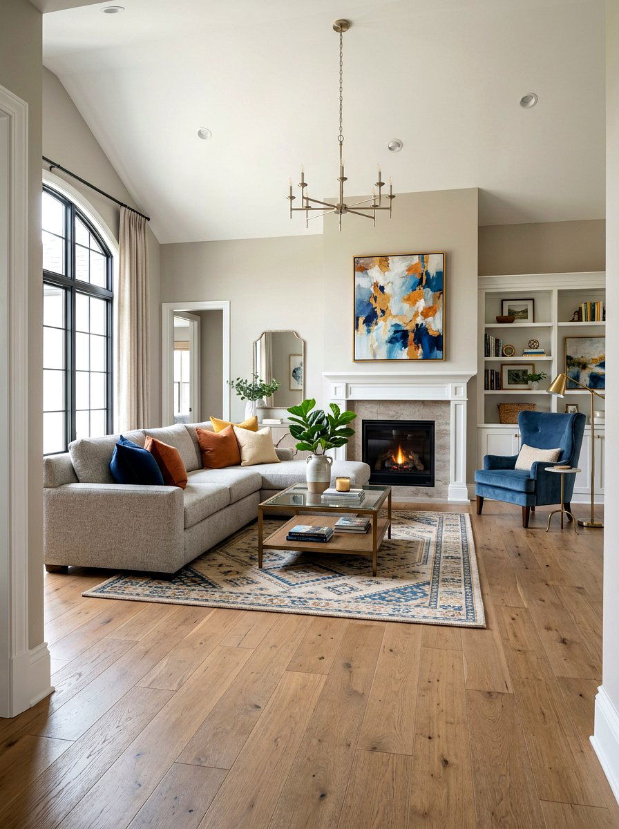 Transitional Style Baseboard - 30 baseboard trim ideas