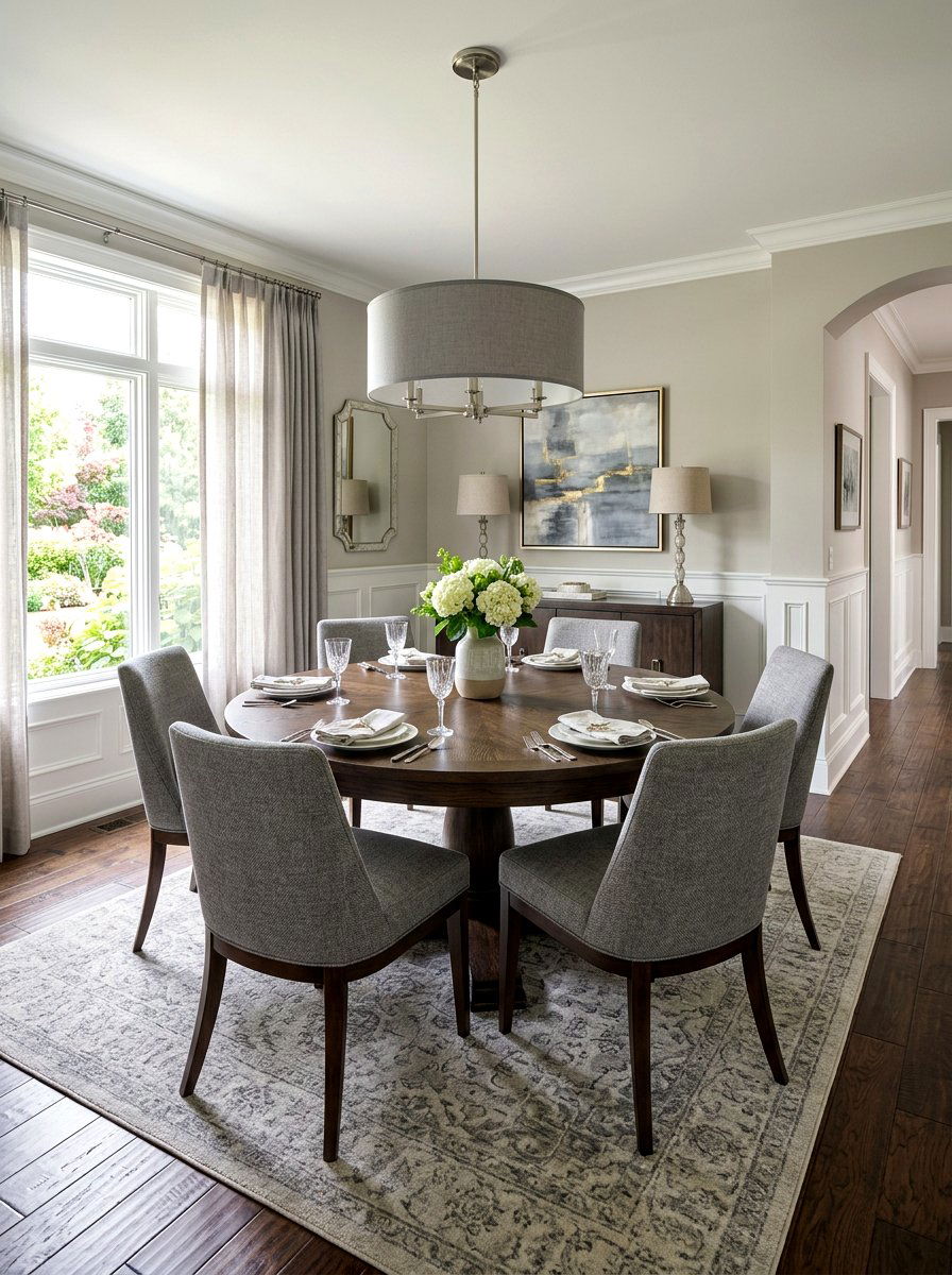 Transitional Style Dining Room - 30 elegant dining room ideas