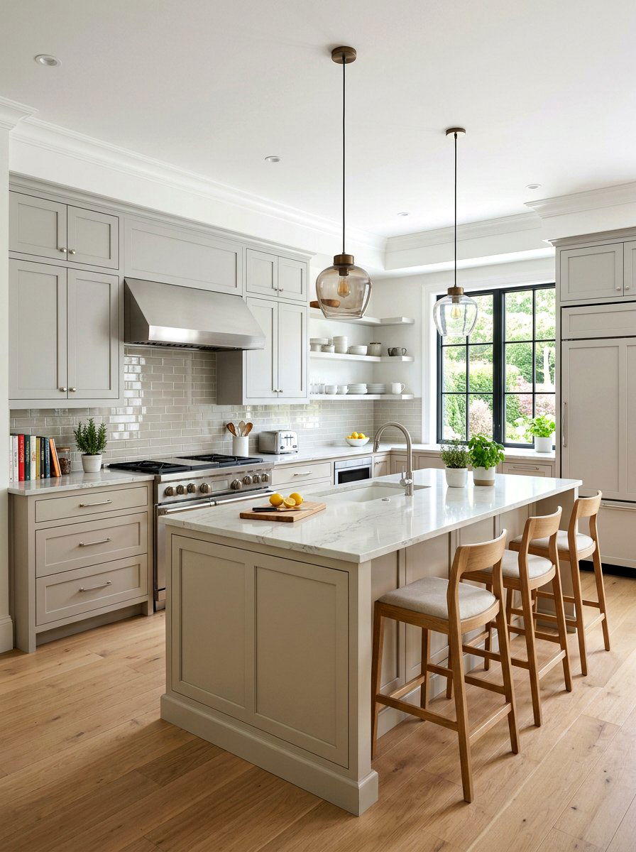 Transitional Style Kitchen - 30 collected kitchen aesthetic ideas