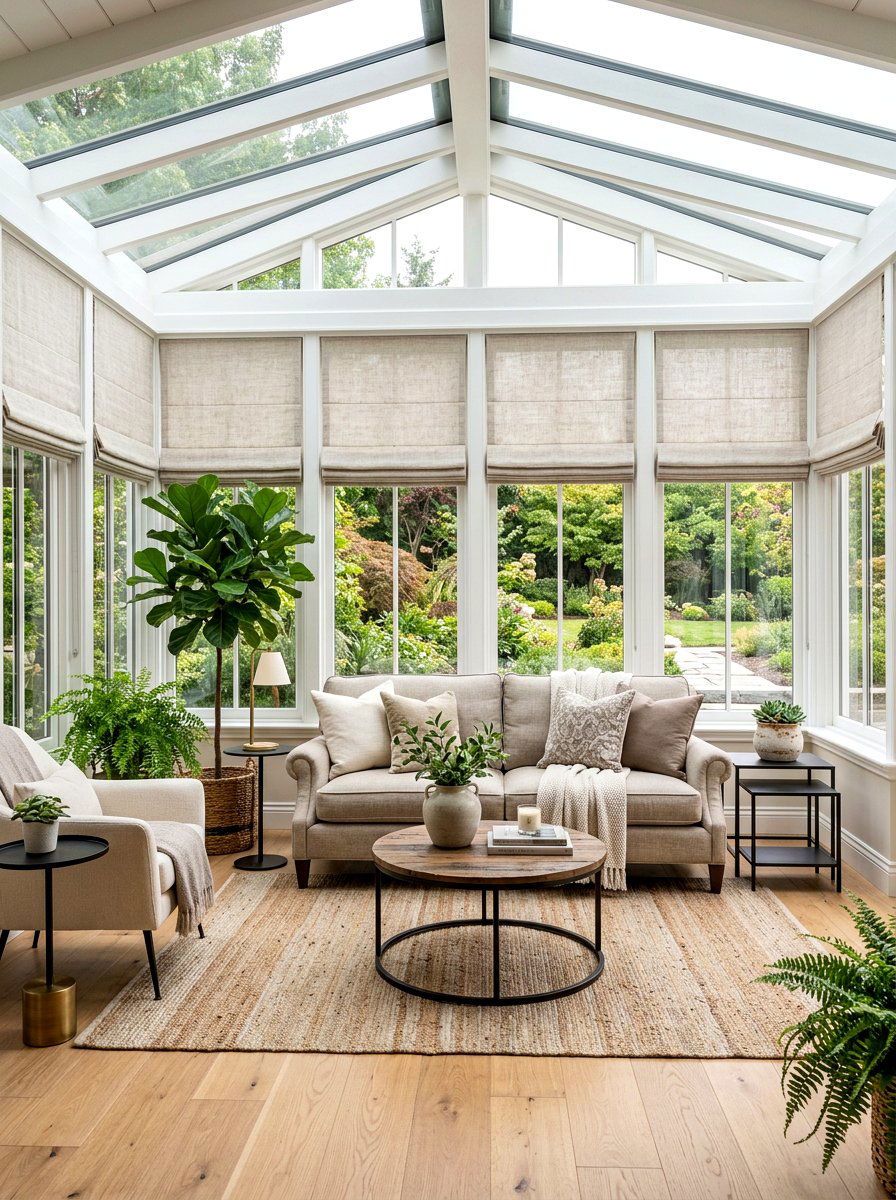 Transitional Sunroom - 30 sunroom ideas