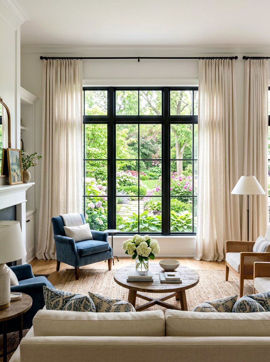 Transitional Window Treatments - 30 transitional decor ideas