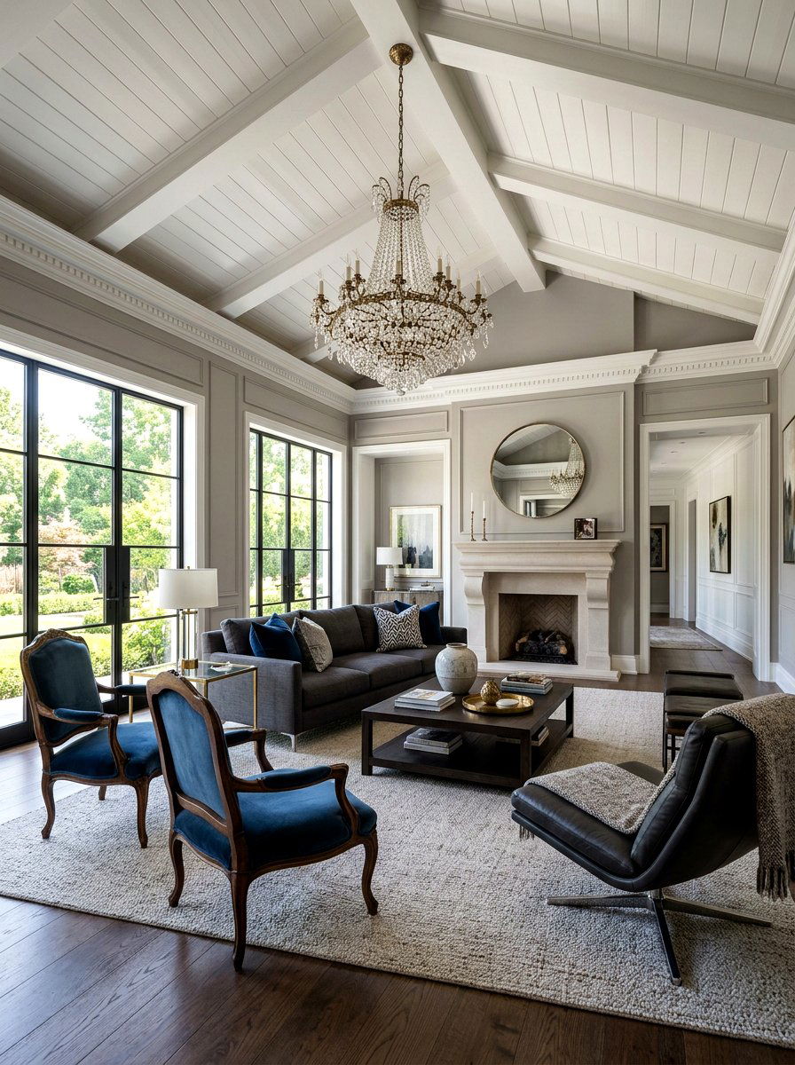 30 Vaulted Living Room Ideas for Dramatic Height and Style