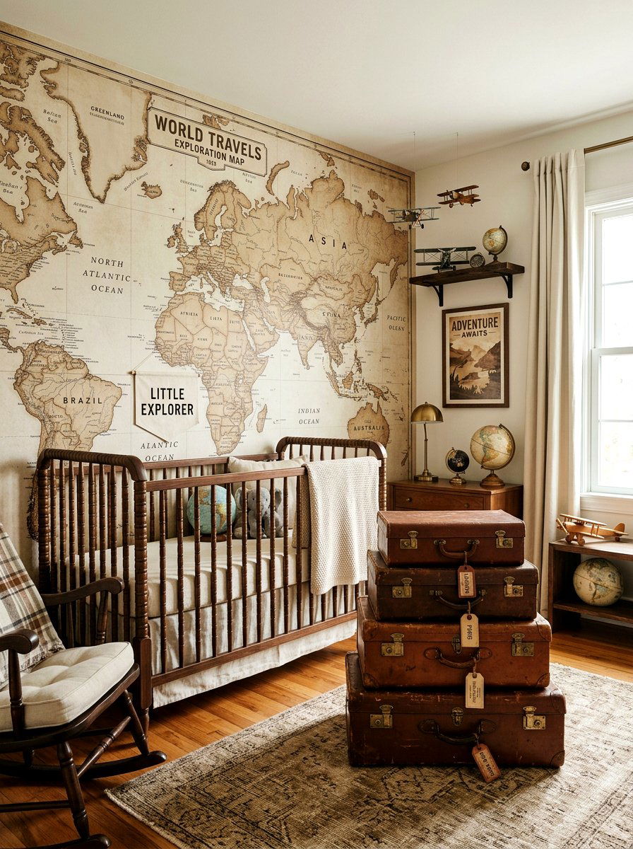 Travel Nursery - 30 baby room ideas