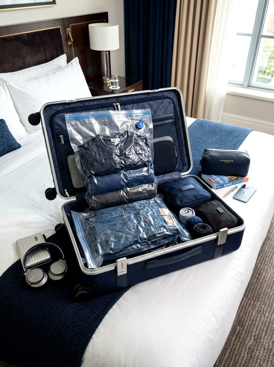 Travel packing - 30 vacuum storage ideas