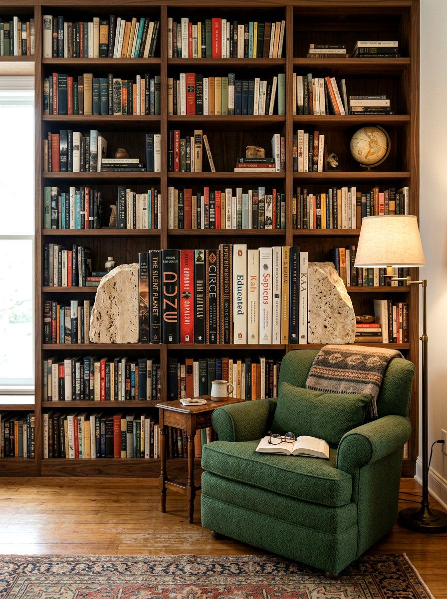 Travertine Bookends - 30 travertine decor ideas