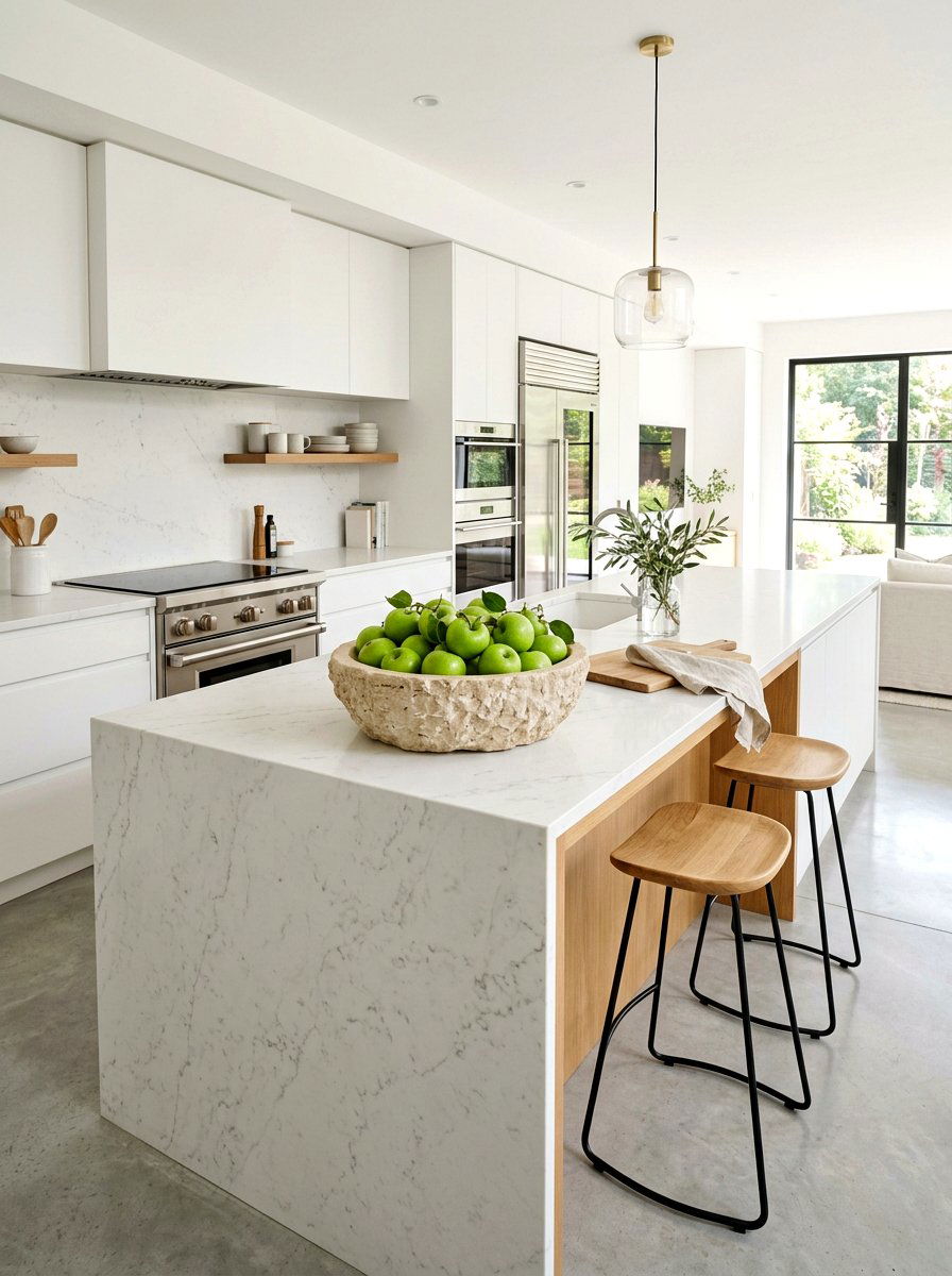 Travertine Bowl - 30 travertine decor ideas