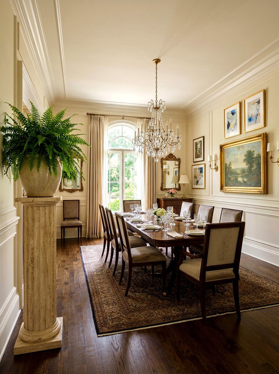 Travertine Pedestal - 30 travertine decor ideas