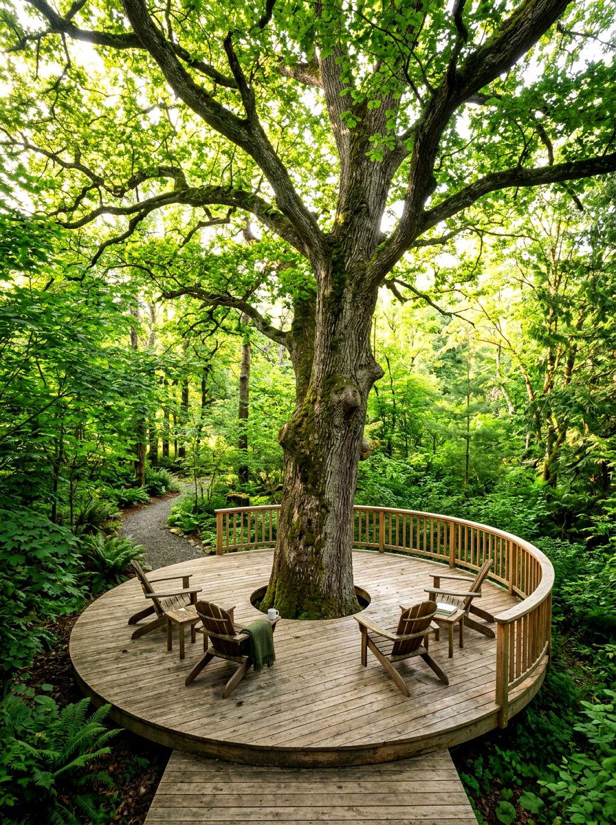 Tree Canopy - 30 patio shade ideas