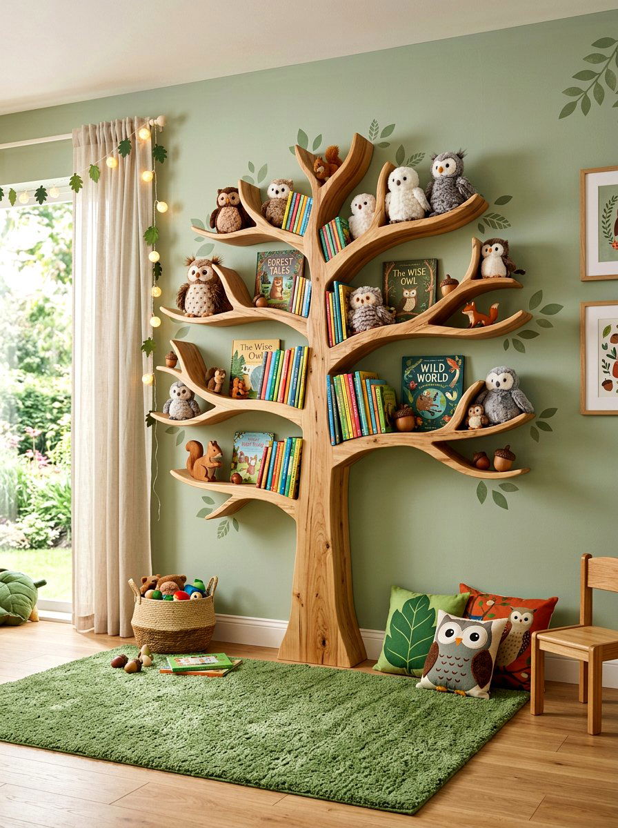 30 Playroom Bookshelf Ideas to Organize, Display, and Delight