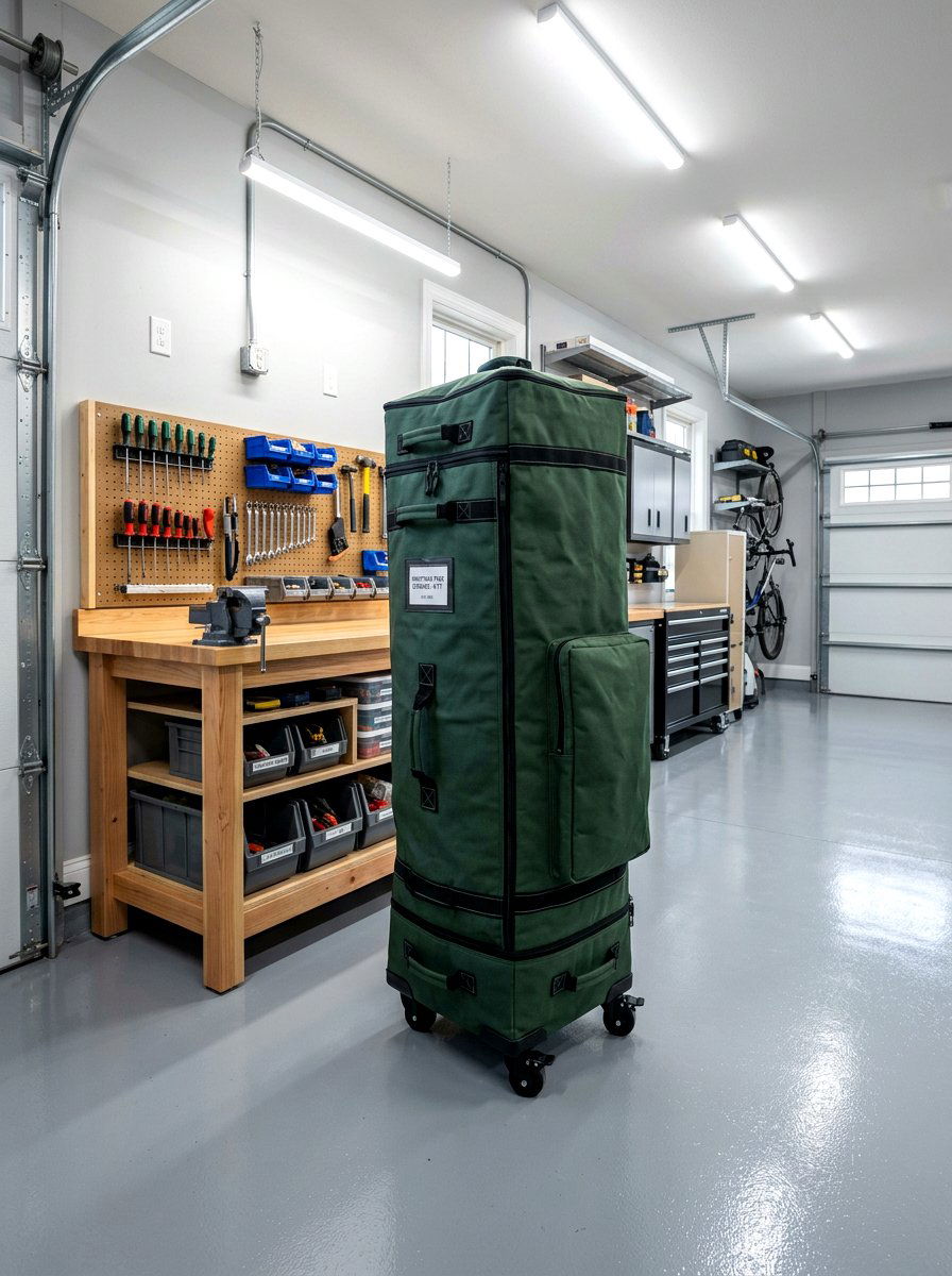 Tree storage bag - 30 holiday storage ideas