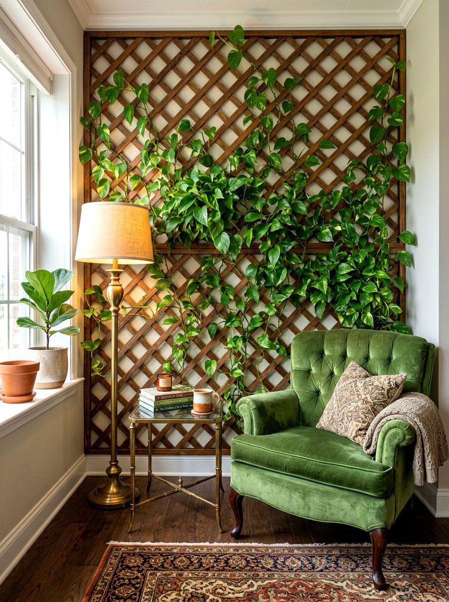 30 Living Room Plant Wall Ideas for a Fresh Green Look Today