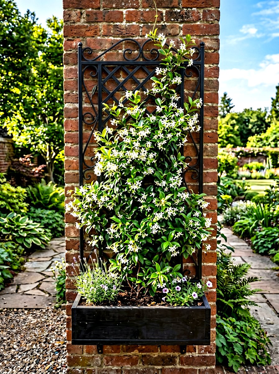 Trellis Wall Planter - 30 wall planter ideas