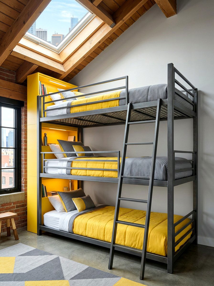 30 Attic Bunk Room Ideas for Sleepovers, Storage, and Style