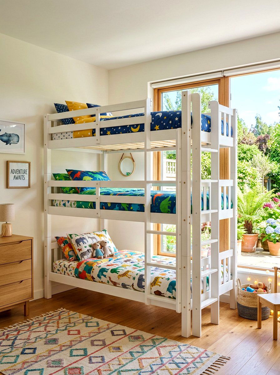 Triple Bunk Bed For Small Room - 30 bunk bed ideas