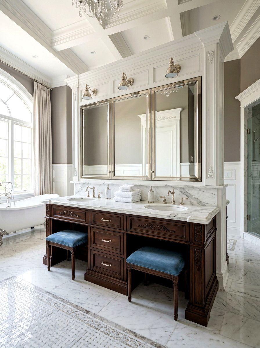 Triple door medicine cabinet - 30 medicine cabinet ideas